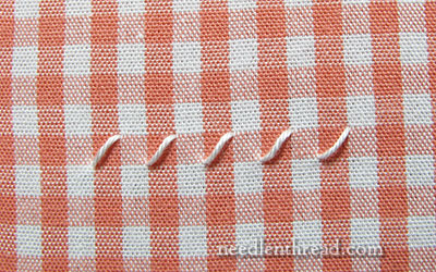 Chicken Scratch / Gingham Embroidery Tutorial