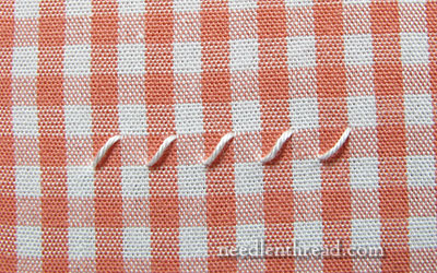 Chicken Scratch / Gingham Embroidery Tutorial