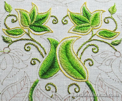 Secret Garden Embroidery Project