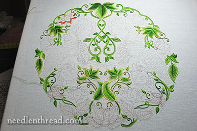 Secret Garden Embroidery Project