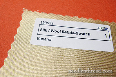 Blend Linen Fabric Swatch