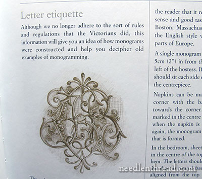 Monograms: The Art of Embroidered Letters by Susan O'Connor