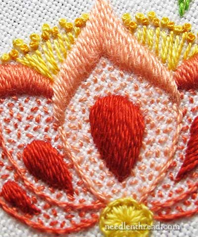 french knot embroidery