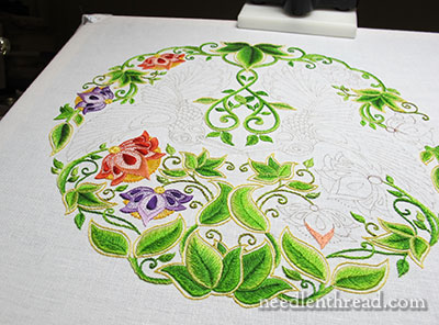 Secret Garden Embroidery: Flowers