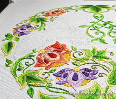 Secret Garden Embroidery: Flowers