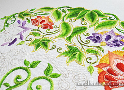 Secret Garden Embroidery Project