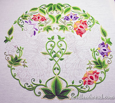 Secret Garden Embroidery Project