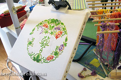 Secret Garden Embroidery Project