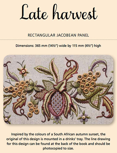 Late Harvest Embroidery Kit by Hazel Blomkamp