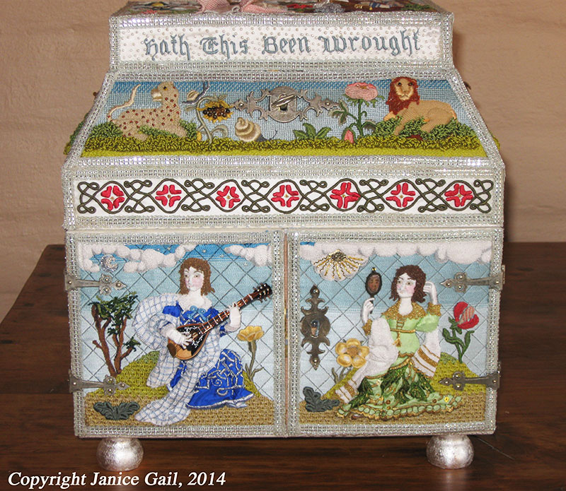 Embroidered Casket