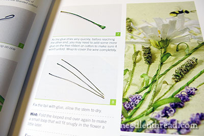 Little Flowers in Silk & Organza Ribbon - Di van Niekerk