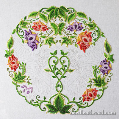 Secret Garden Embroidery - the Flowers