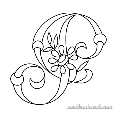 Monograms for Hand Embroidery: Letter I