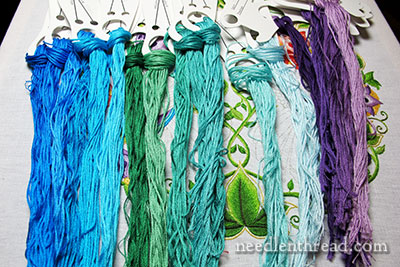 Secret Garden Embroidery: Hummingbird Colors
