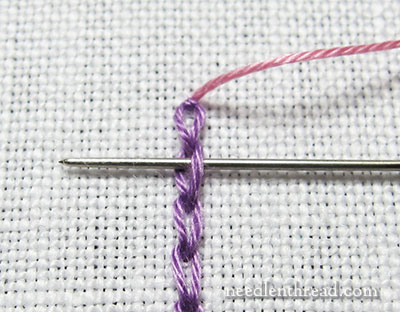 Embroidery Stitch Samples & Sizes