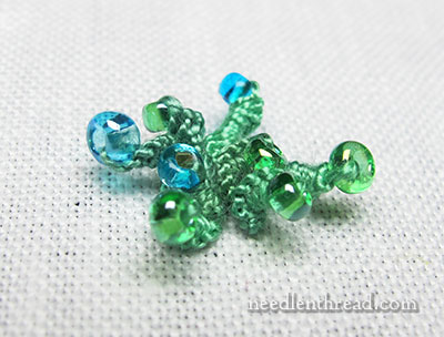 Beaded Drizzle Stitch