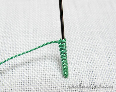 Beaded Drizzle Stitch