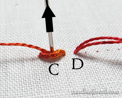 Stitch Fun: Bullion Stem Stitch