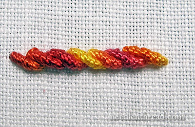 Stitch Fun: Bullion Stem Stitch