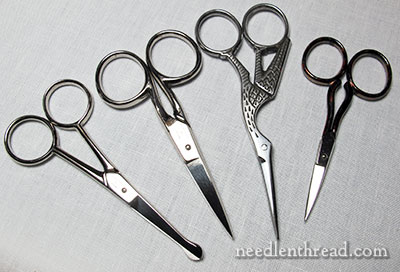 Embroidery Scissors from Ernest Wright & Sons