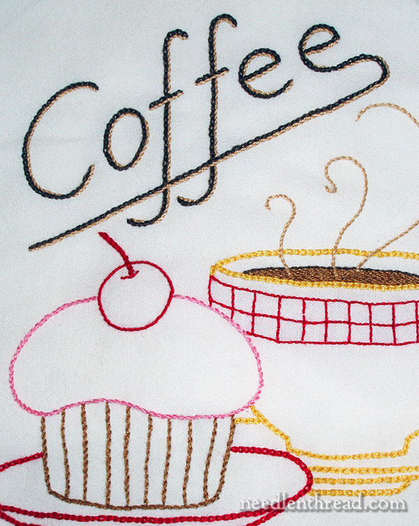 Coffee Embroidery