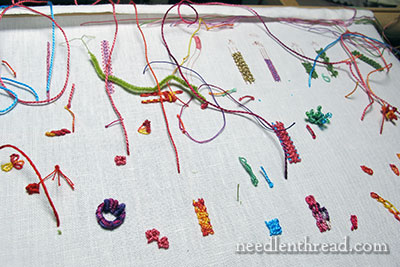 Doodle Cloth for Hand Embroidery