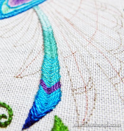 Hand Embroidery Project: Hummingbirds