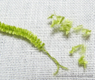 Silk Chenille Hand Embroidery Thread