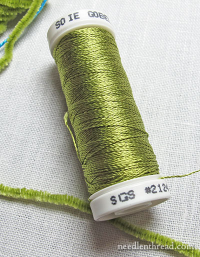 Silk Chenille Hand Embroidery Thread