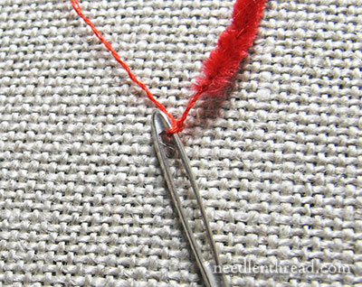 Silk Chenille in Hand Embroidery