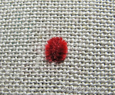 Silk Chenille in Hand Embroidery