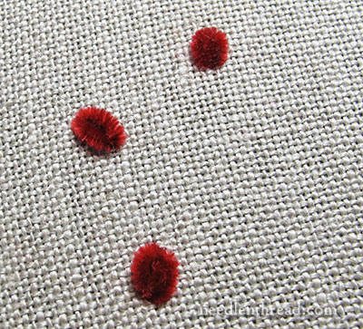 Silk Chenille in Hand Embroidery