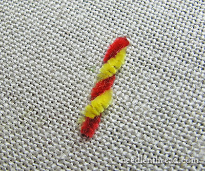 Silk Chenille in Hand Embroidery