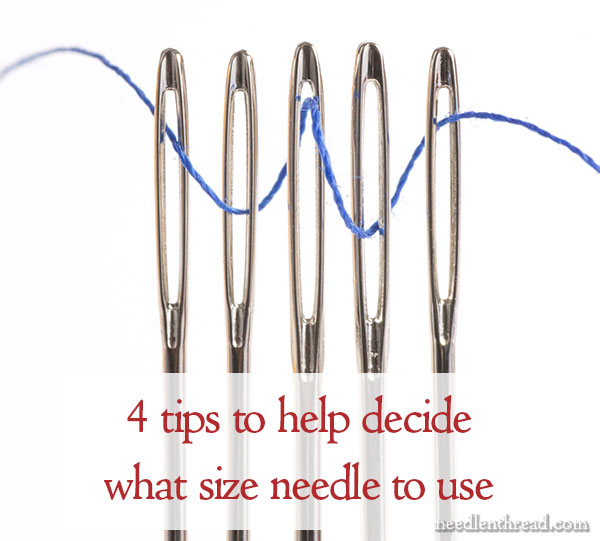 Hand Embroidery Needles: How to Choose & Use Them
