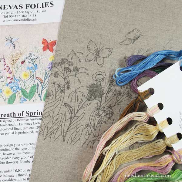 Breath of Spring Embroidery Project