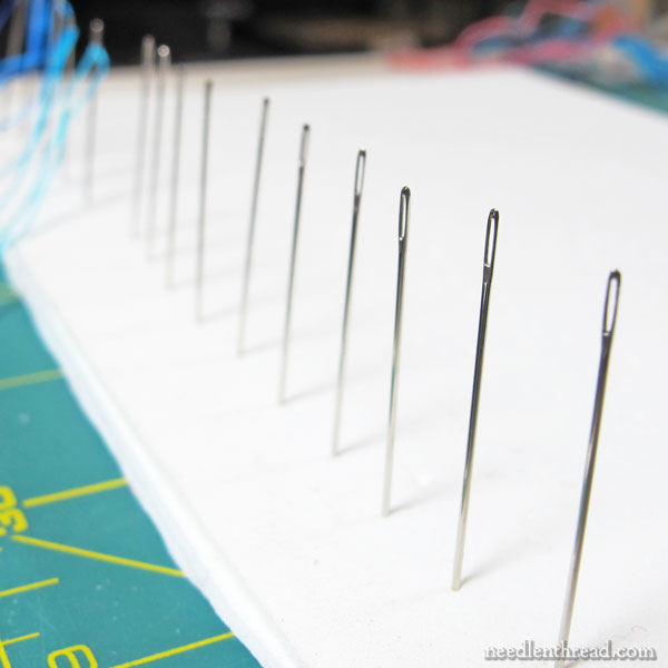Embroidery Needles Ready to Use