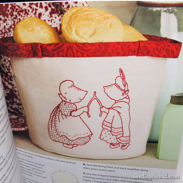 Sunbonnet Sue Redwork Collection for All Seasons