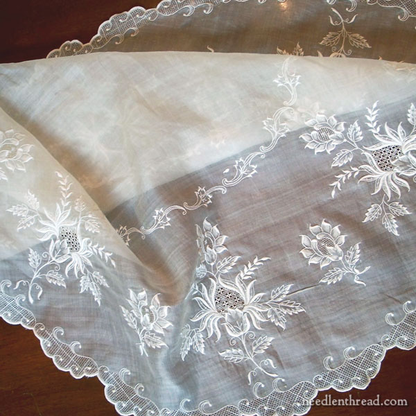 Washing Piña Cloth Embroidery