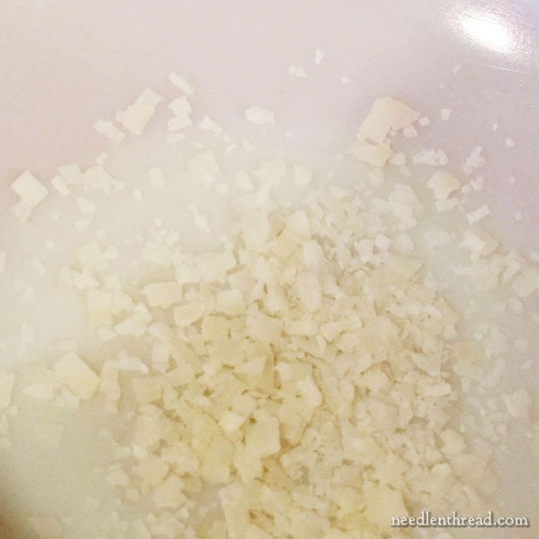 Washing Piña Cloth Embroidery