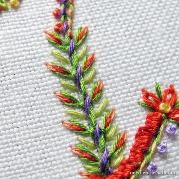 Stitch Sampler Alphabet on Needle 'n Thread