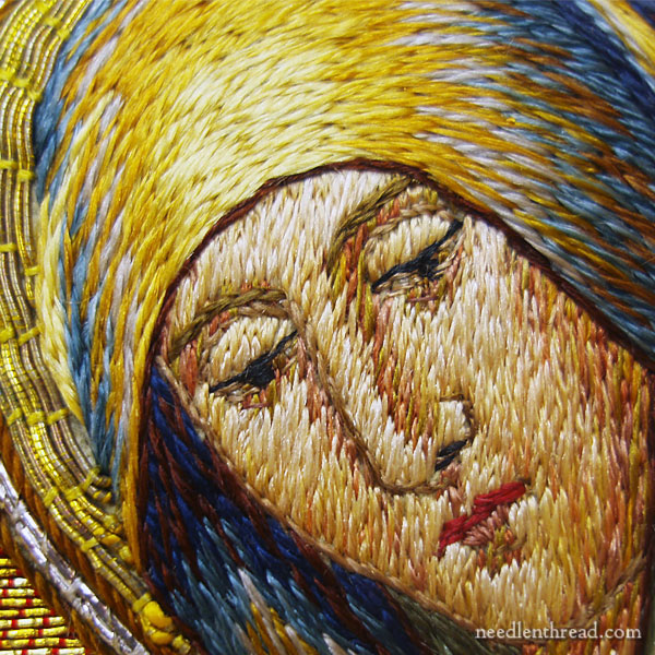 Figure Embroidery & Perspective: Crucifixion Chasuble