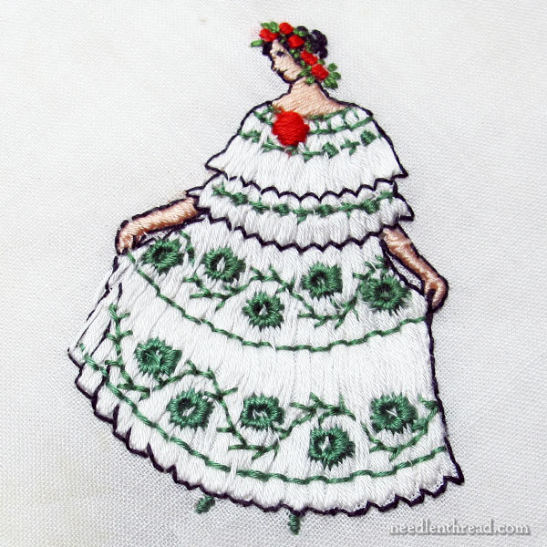 Hand Embroidery vs. Machine Embroidery – and how to tell the difference –