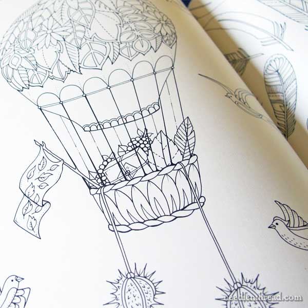 Coloring Books for Embroidery Designs