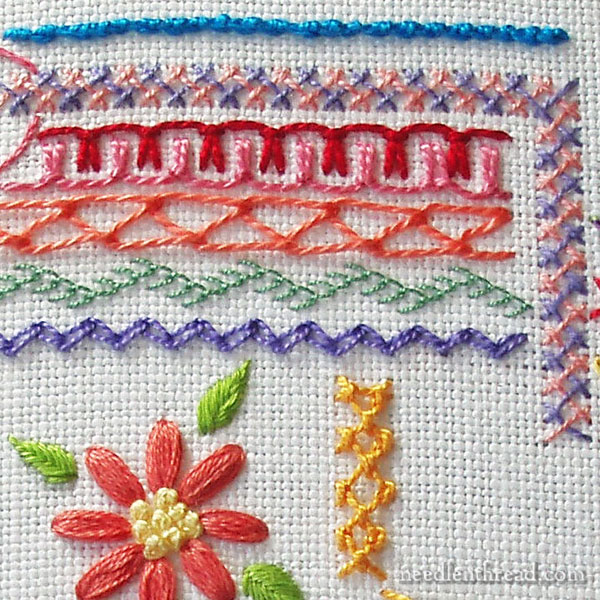 Embroidery Stitch Samplers