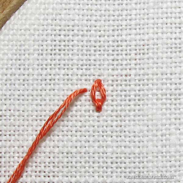 Bonnet Stitch In Hand Embroidery Stitches Tutorial 