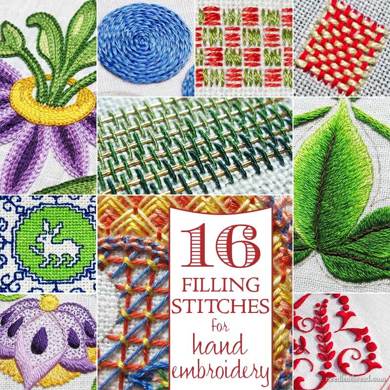 23 types of embroidery stitches everyone should know - Gathered