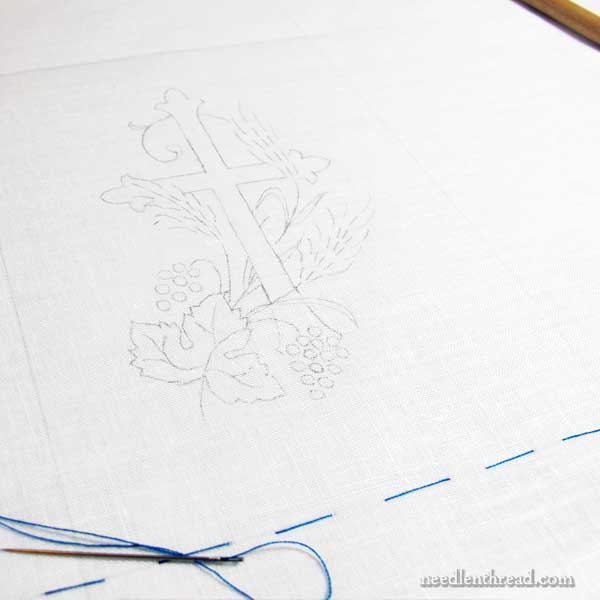 Embroidered Prayer Book Cover