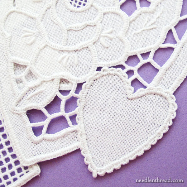 Richelieu Cutwork Embroidery - Hearts