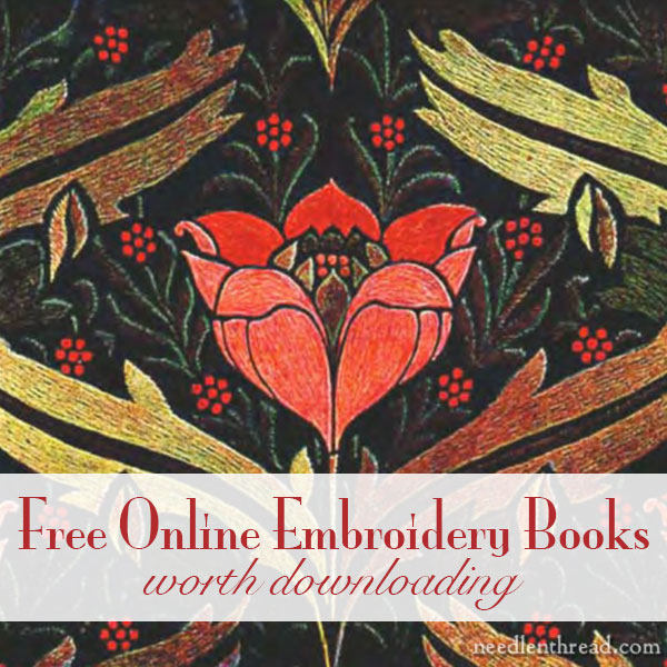 Free Online Embroidery Books Worth Downloading