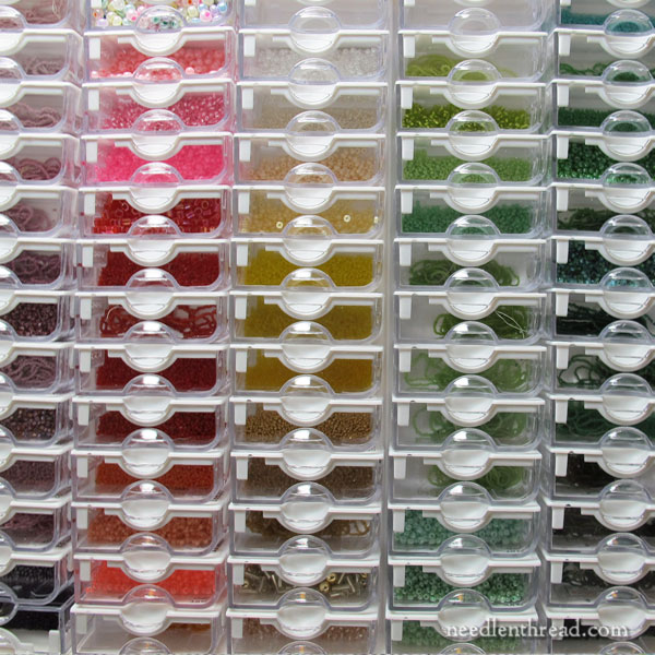 Organizing Beads for Embroidery –